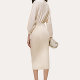 Yara Milano Knit Midi Dress