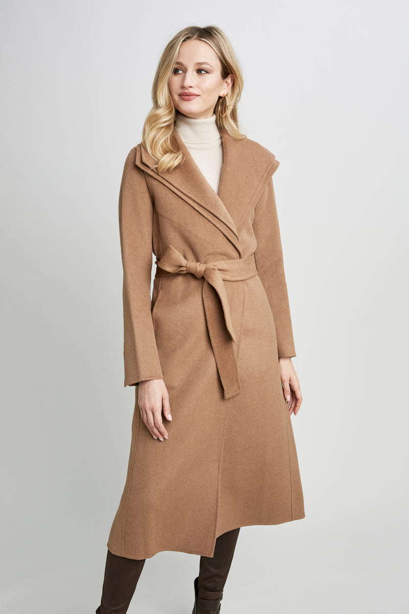 Double Face Long Wrap Coat - Women - Ready-to-Wear