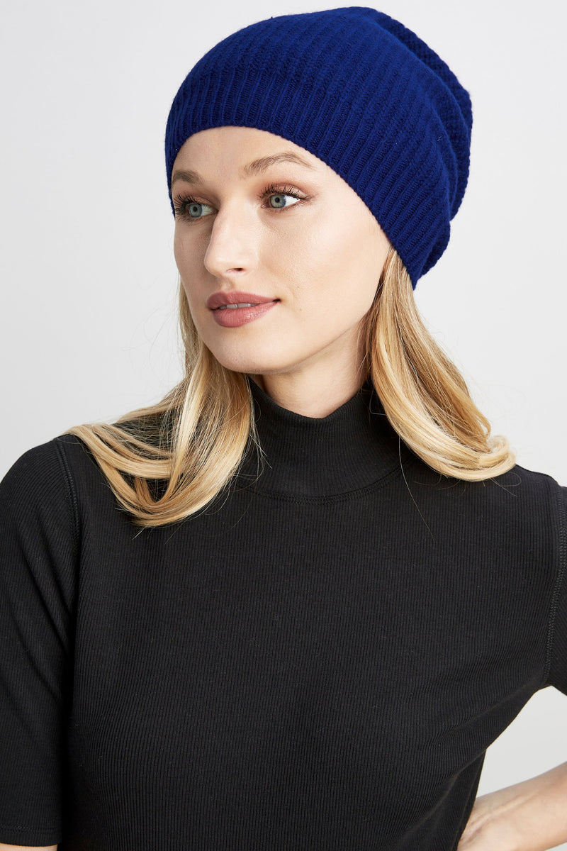 Cashmere Slouch Hat
