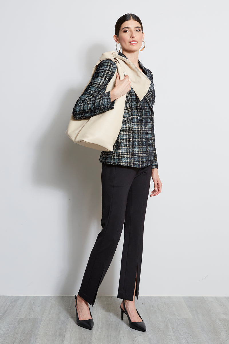 Large Knot Leather Handbag