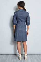 Stretch Denim Dress