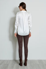 Contour Silk Satin Shirt