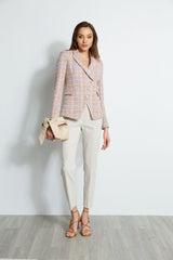 Tweed 3 Button Blazer