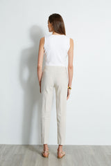 Slim Fit Linen Pant