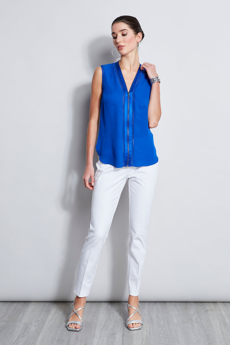 Silk Zip Shirt