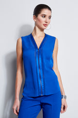 Silk Zip Shirt