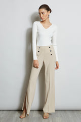 Long Sleeve Sweetheart Knit