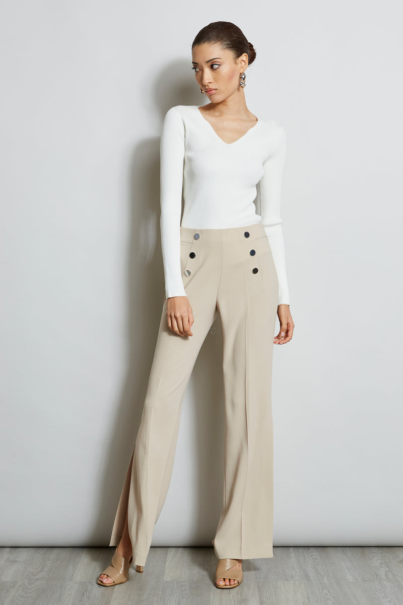 Long Sleeve Sweetheart Knit