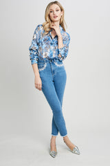 Embroidered Jean