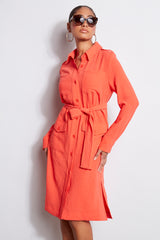 Utility Shirt Dress