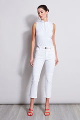 Sleeveless Mock Twist Knit