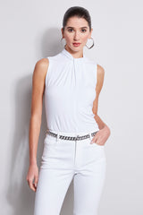Sleeveless Mock Twist Knit