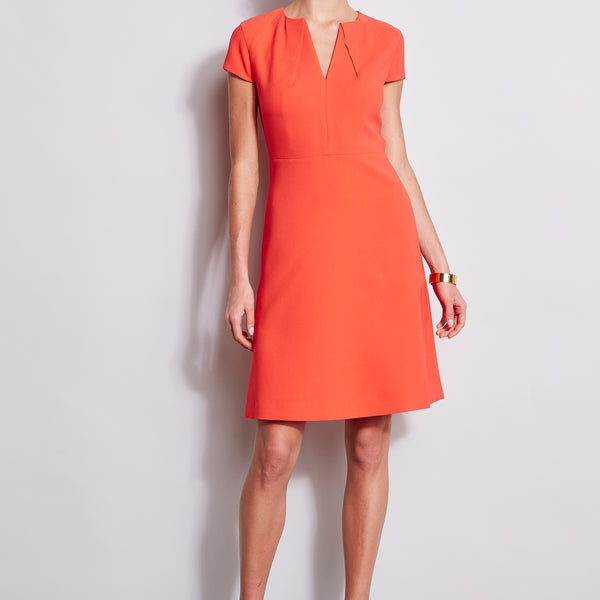 Elie tahari ophelia sales short sleeve dress