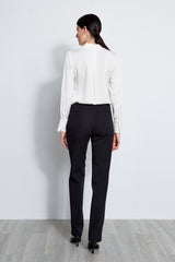 Straight Leg Stretch Cotton Pant