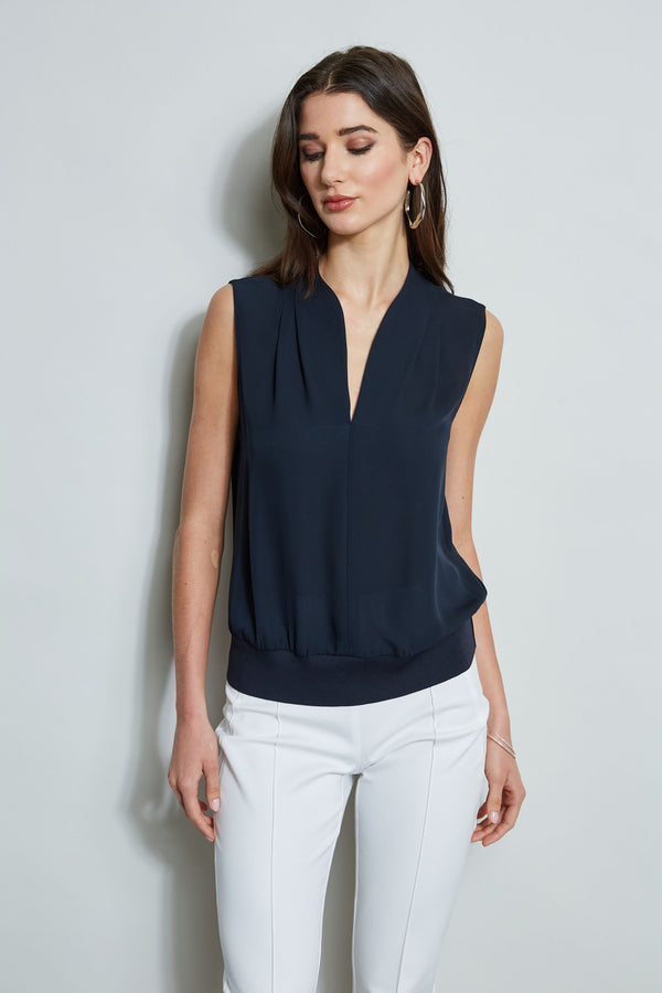Silk Contour Rib Shirt
