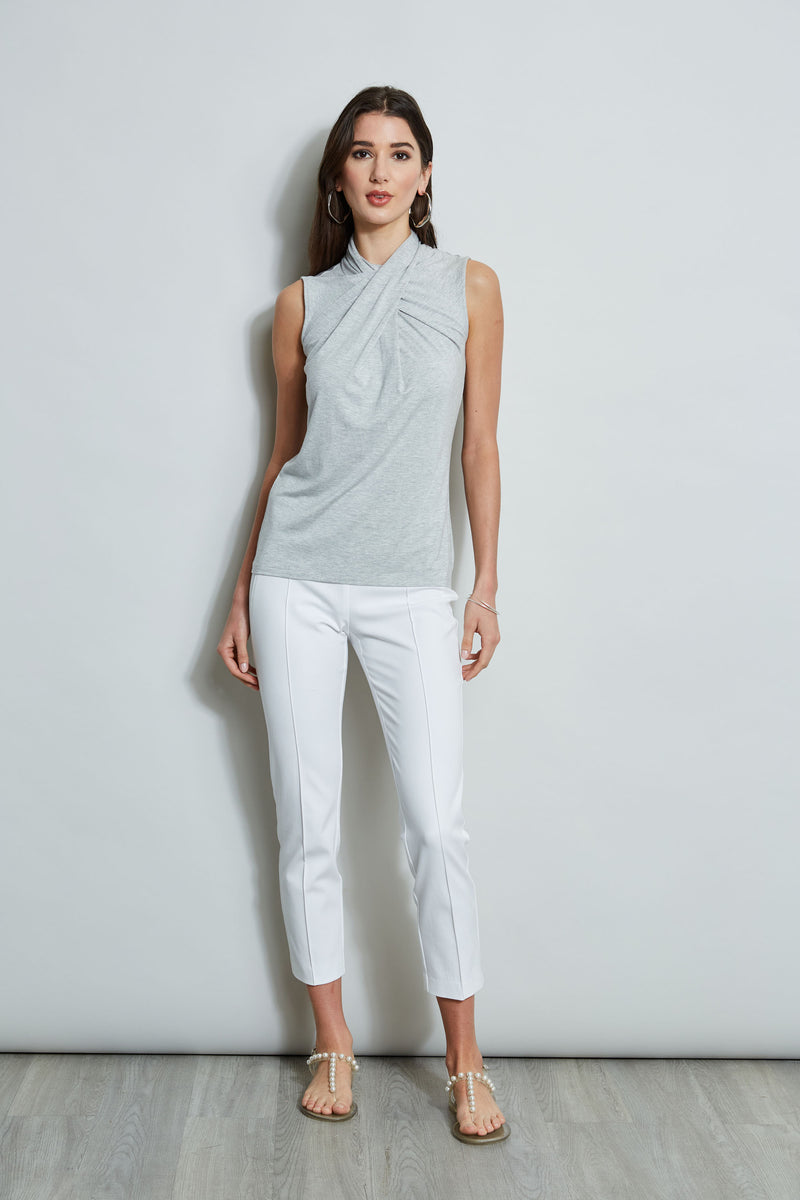 Sleeveless Twist Knit