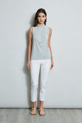 Sleeveless Twist Knit