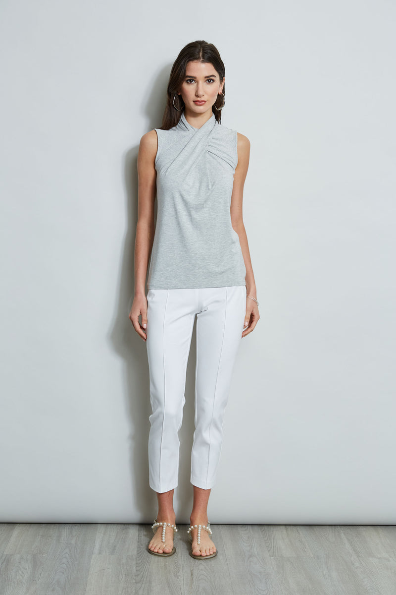 Sleeveless Twist Knit