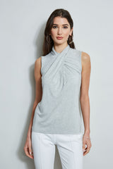Sleeveless Twist Knit
