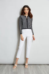 Dot Stripe Cardigan