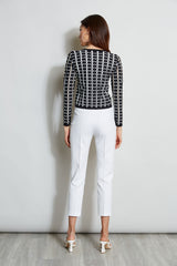 Dot Stripe Cardigan