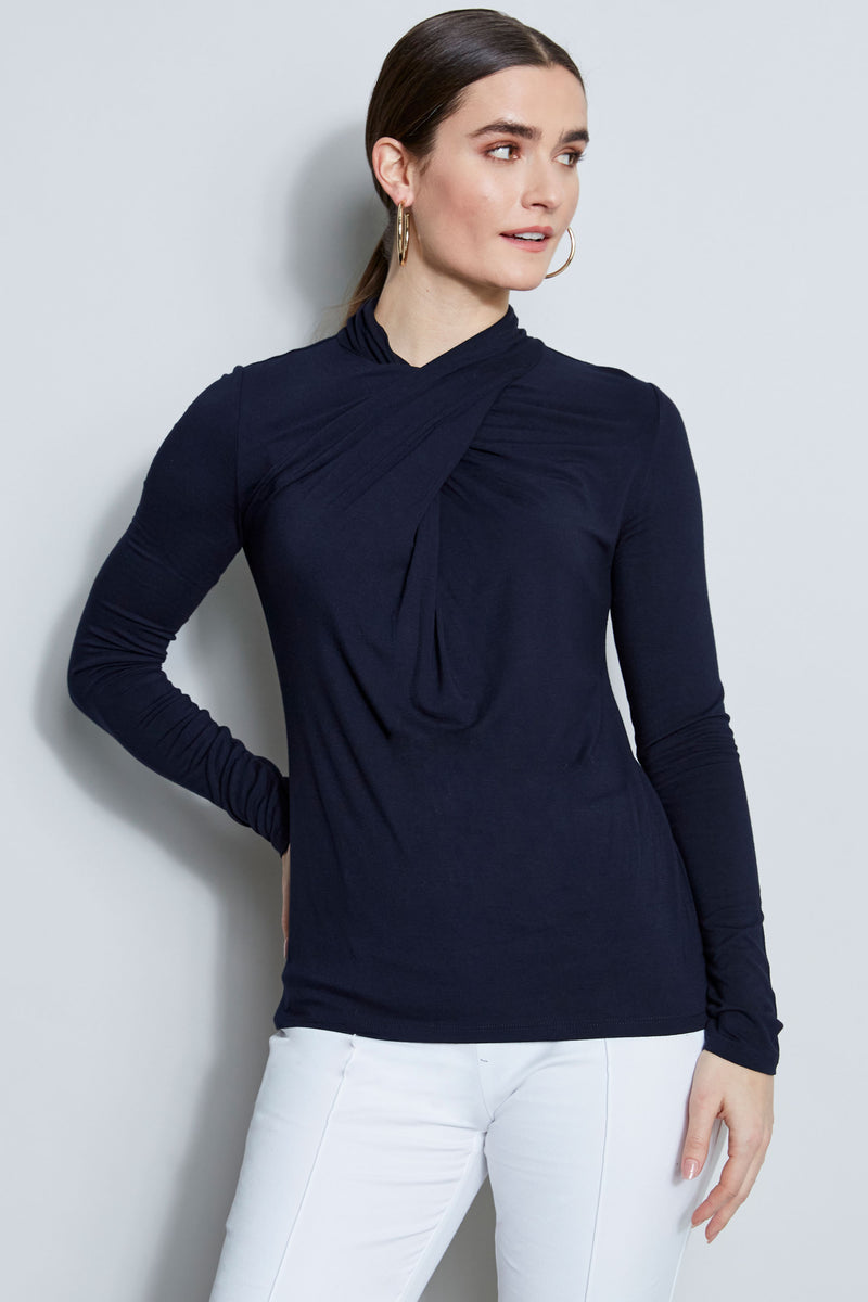 Long Sleeve Twist Knit