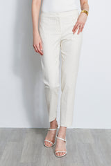 Jacquard Stretch Crop Pant