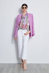 Silk Provence Paisley Shirt