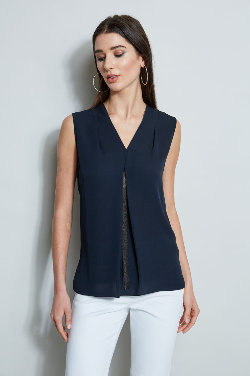 Chain Pleat Shirt