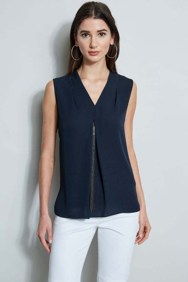Chain Pleat Shirt