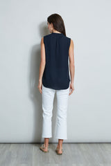 Chain Pleat Shirt