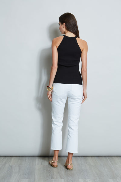 Halter Button Rib Tank Image 6