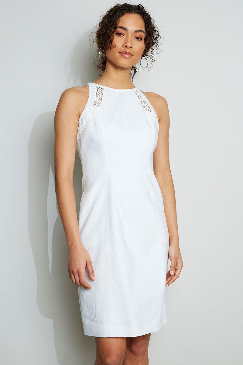 Tahari sales linen dress