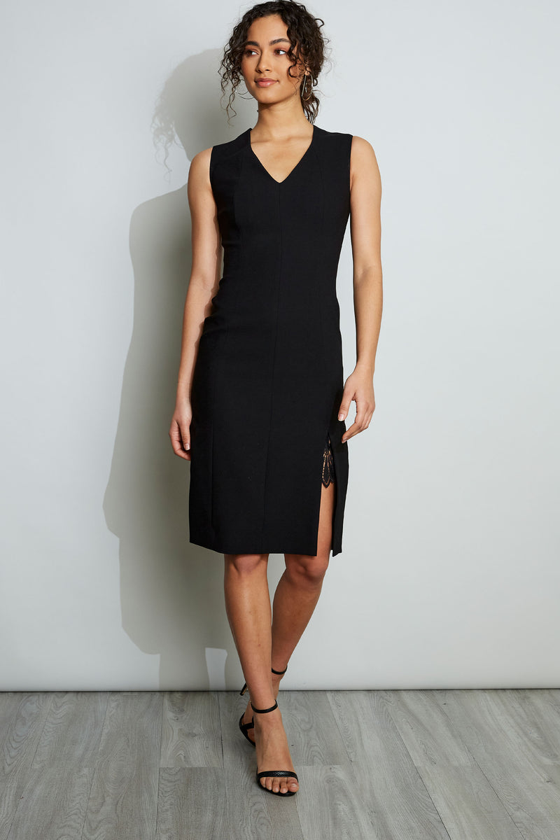 Lace Slit Dress Elie Tahari Lace Slit Dress Elie Tahari