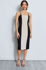 Two Tone Slim Dress