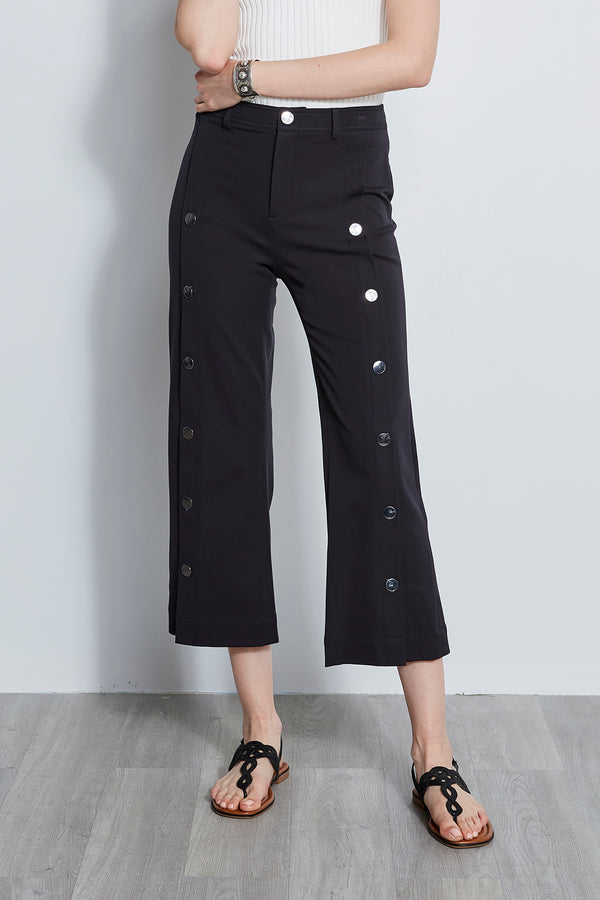 Stretch Twill Snap Pant