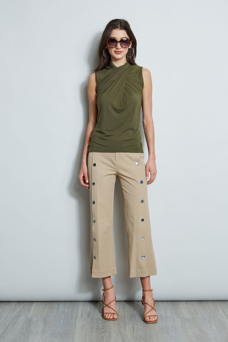 Sleeveless Twist Knit