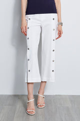Stretch Twill Snap Pant