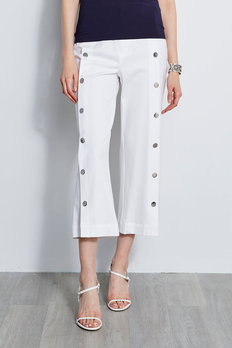 Stretch Twill Snap Pant