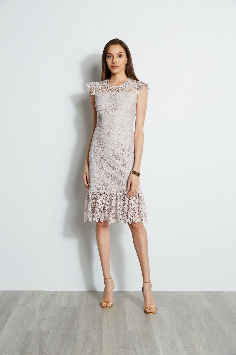 Vine Lace Midi Dress