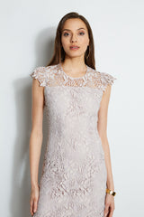 Vine Lace Midi Dress