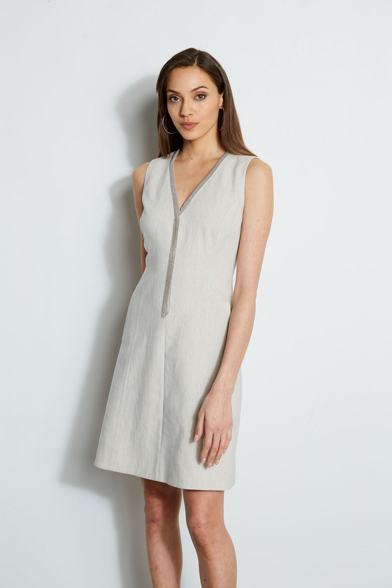 Linen Chain Dress
