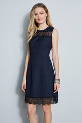 Lace Insert Dress