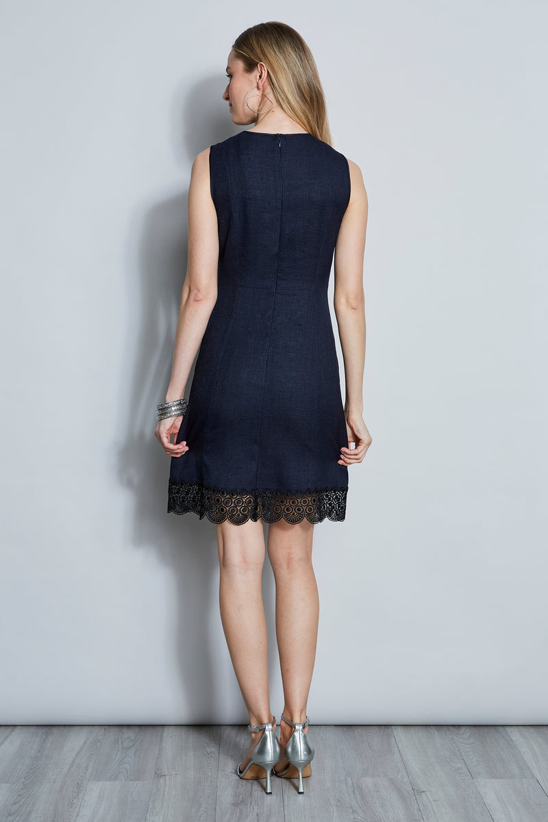 Lace Insert Dress