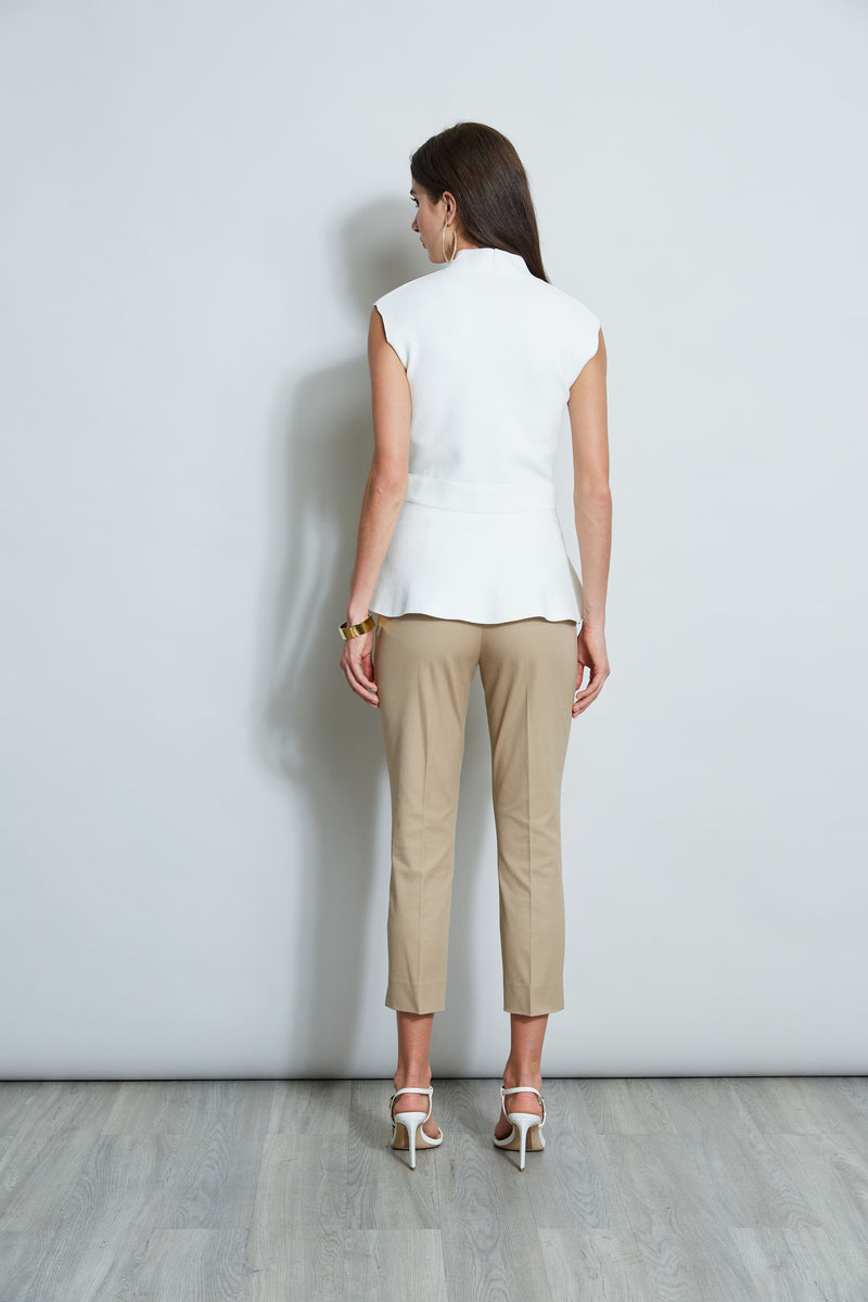 Wrap Peplum Sweater