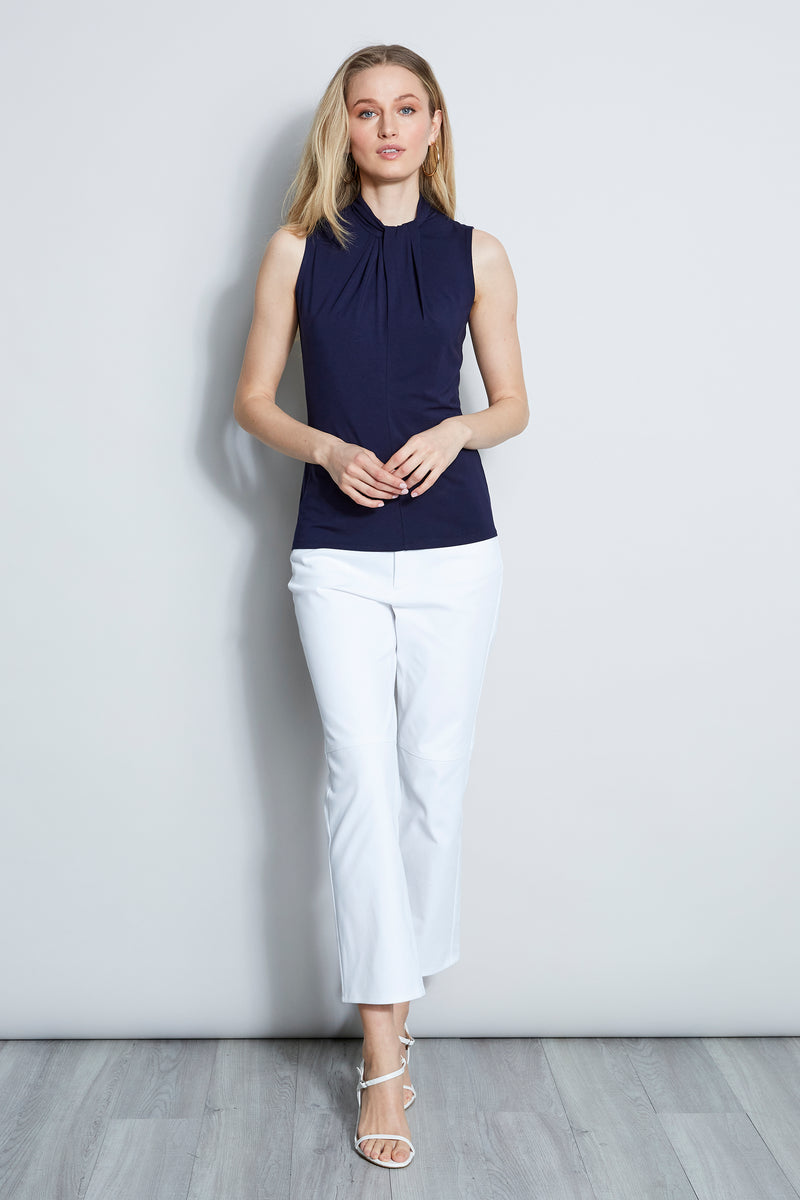 Sleeveless Mock Twist Knit