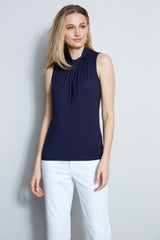 Sleeveless Mock Twist Knit