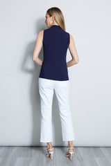 Sleeveless Mock Twist Knit