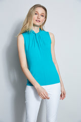 Sleeveless Mock Twist Knit