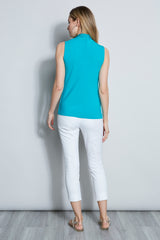 Sleeveless Mock Twist Knit